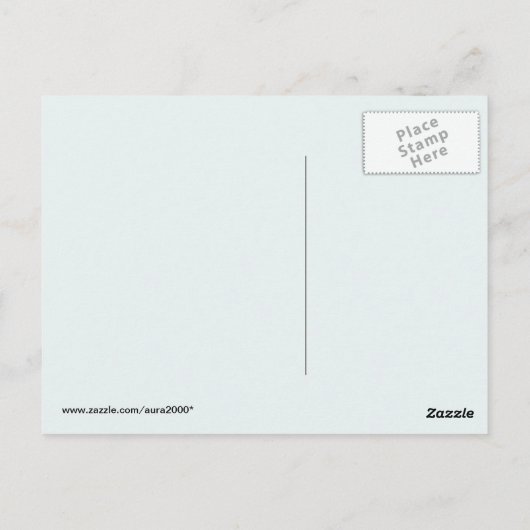 バハマの方が良い ポストカード (裏面)