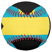 バハマの旗との愛国心が強いソフトボール ソフトボール (裏面)