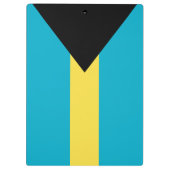 バハマの旗 クリップボード (裏面)