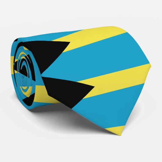 バハマの旗 ネクタイ (ロール)