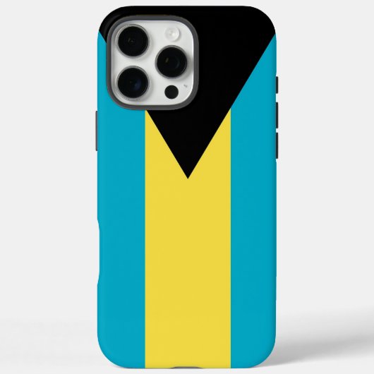 バハマの旗 Apple iPhone 16 Pro Max ケース Case-Mate iPhoneケース (裏面)