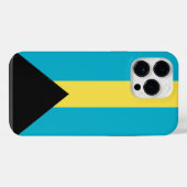 バハマの旗 iPhoneケース (裏面横)