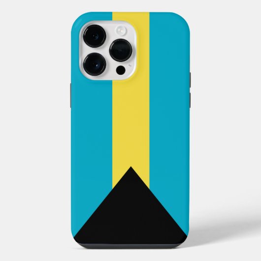 バハマの旗 iPhoneケース (裏面)