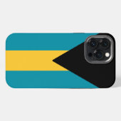 バハマの旗 iPhoneケース (裏面横)