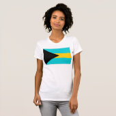 バハマの旗 Tシャツ (正面フル)