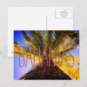 バハマの木 ポストカード (正面/裏面)