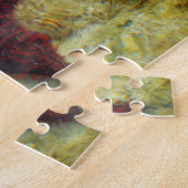 バハマの海中ヒトデ ジグソーパズル (側面)