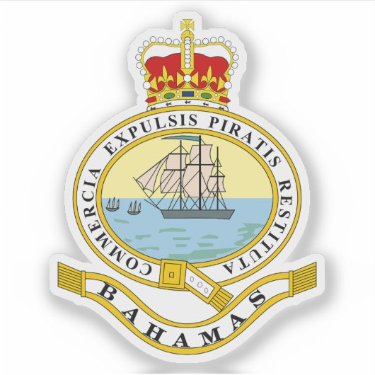 バハマの王冠の植民地（1869年～1904年、1953年～1964年） シール (正面)