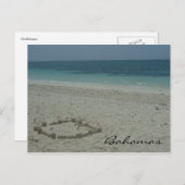 バハマの砂 ポストカード (正面/裏面)