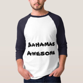 バハマの素晴らしい引用文の人のTシャツ Tシャツ