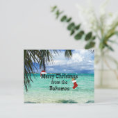 バハマの聖降誕祭お目出度う シーズンポストカード (スタンド正面)