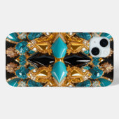 バハマの色彩をイメージしたApple iPhone 15 Plusケース Case-Mate iPhoneケース (裏面 (横))