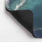 バハマの長い狭いエルースラ島 マウスパッド (コーナー)