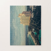 バハマのAtlantisホテル ジグソーパズル (縦)