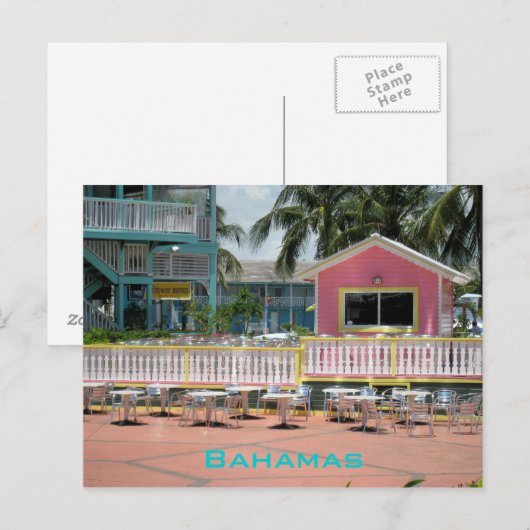 バハマはがき ポストカード (正面/裏面)