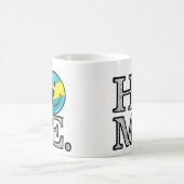 バハマは家の微笑の旗の家のウォーマーです コーヒーマグカップ (中央)