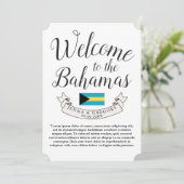 バハマへようこそ |宛先ウェディングカスタム (スタンド正面)