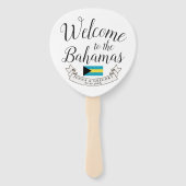 バハマへようこそ |宛先ウェディングカスタム ハンドファン (正面)