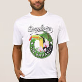 バハマを探索するロゴ Tシャツ (正面)