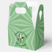 バハマアイリッシュアメリカ国旗のシャムロパーソナライズされたック フェイバーボックス (オープン)