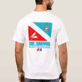 バハマアパレルのダイビング Tシャツ (裏面)