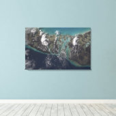 バハマアンドロス島2 キャンバスプリント (インサイチュ (ウッドフロア))