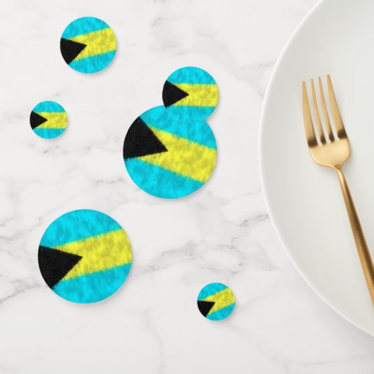 バハマオイルペインティングスケッチ コンフェッティ (グループ)