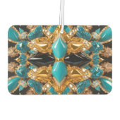 バハマカラー付きカーエアーフレッシュナーデザイン カーエアーフレッシュナー (裏面)