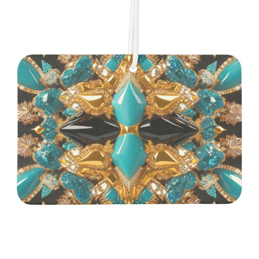 バハマカラー付きカーエアーフレッシュナーデザイン カーエアーフレッシュナー (裏面)