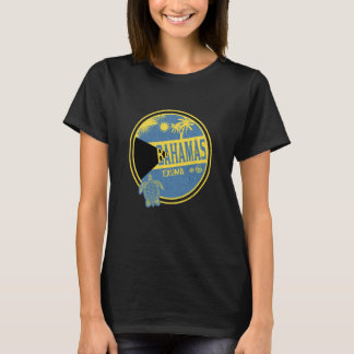 バハマカリブのエキスマヴィンテージバケーショントロピカル Tシャツ