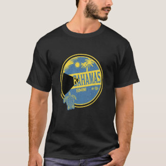 バハマカリブのビミニヴィンテージバケーショントロピカル Tシャツ