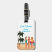 バハマガールズトリップバチェロレッテバケーション ラゲッジタグ (正面縦)