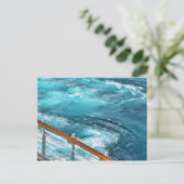 バハマクルーズ – ターコイズウェイク ポストカード (スタンド正面)