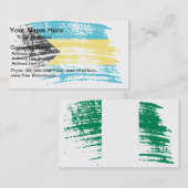 バハマクール旗デザイン 名刺 (正面/裏面)