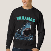 バハマシャークTシャツ スウェットシャツ (正面)