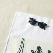 バハマシーシェル ビーチタオル (インサイチュ)