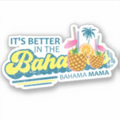 バハマステッカーバハママバケーションクルーズ シール (正面)
