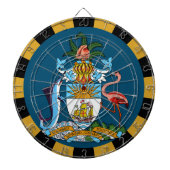 バハマダーツボード&フラッグダーツ/ゲームボード ダーツボード (正面)