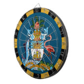 バハマダーツボード&フラッグダーツ/ゲームボード ダーツボード (正面右)