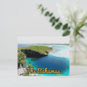 バハマディーンズブルーホール ポストカード (スタンド正面)