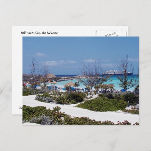 バハマドリームバケーション ポストカード (正面/裏面)