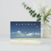 バハマハーバー海とスカイビューポストカード ポストカード (スタンド正面)