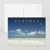 バハマハーバー海とスカイビューポストカード ポストカード (正面/裏面)