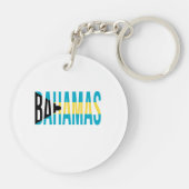 バハマバケーションアイランド国旗 キーホルダー (裏面)