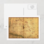 バハマパノラママップバハマ ポストカード (正面/裏面)