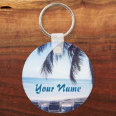 バハマパーソナライズされたキーチェーン キーホルダー (正面)