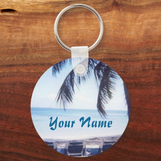 バハマパーソナライズされたキーチェーン キーホルダー (正面)