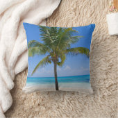 バハマパームツリー クッション (ブランケット)