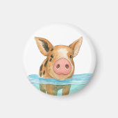 バハマピグバケーション2025お土産ファミリーギフト マグネット (正面)