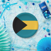 バハマフラグ紙プレート ペーパープレート (パーティー)